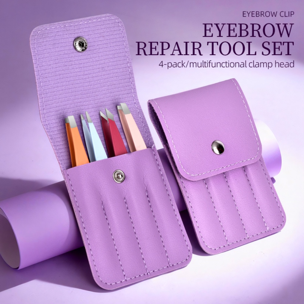 Grooming Kit - Профессиональный набор пинцетов для бровей из