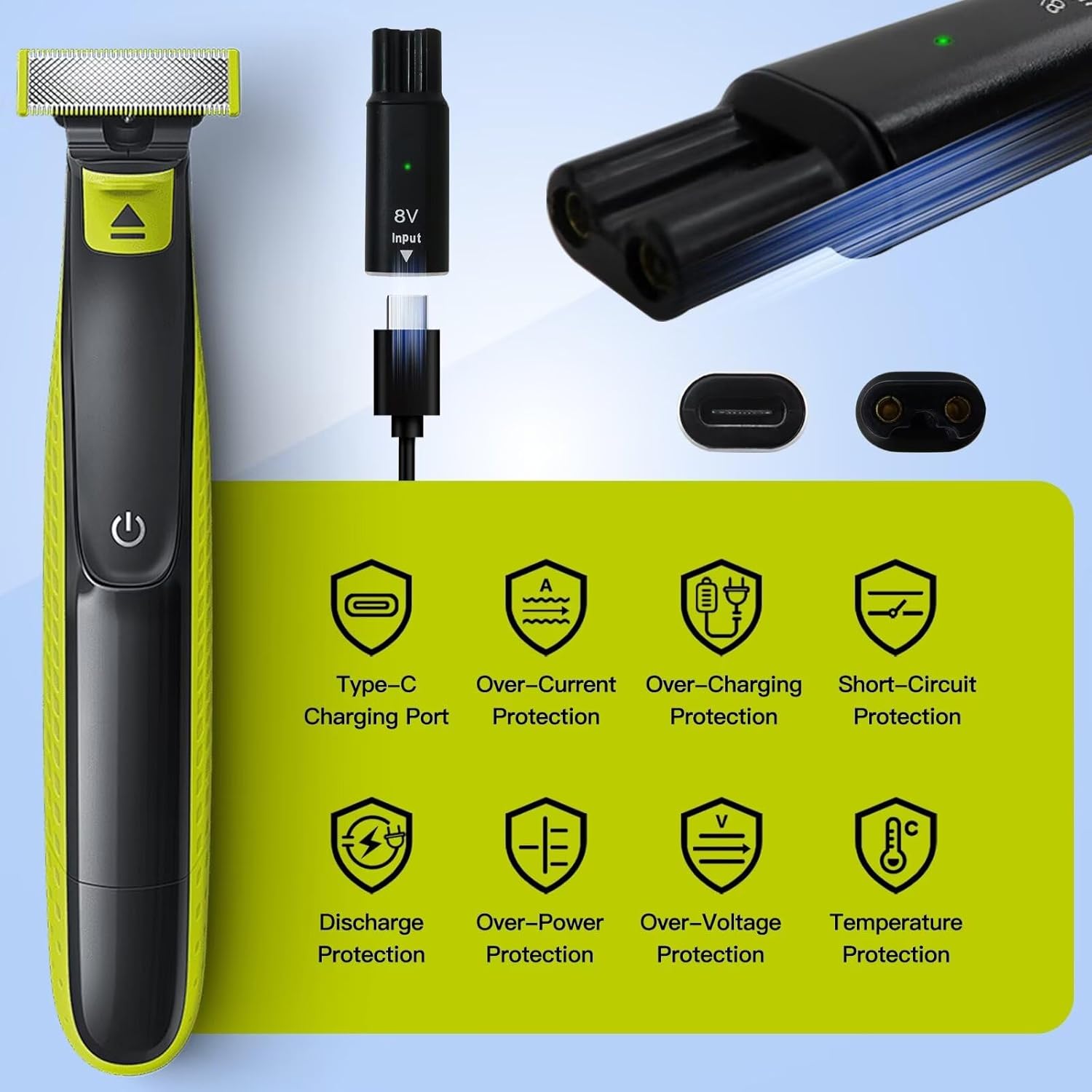 Зарядное устройство-адаптер Ty – обзор и цена Electric Razor